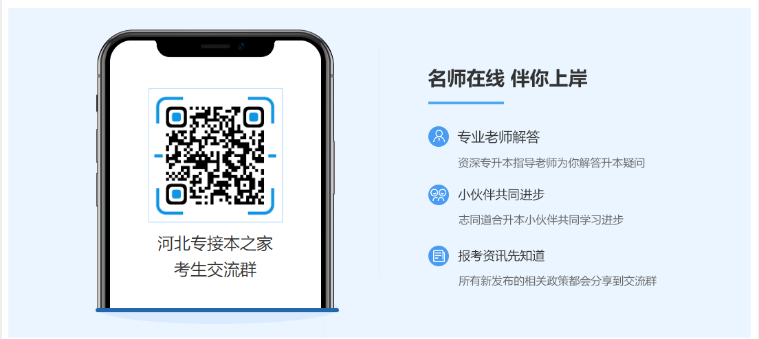 河北專接本交流群