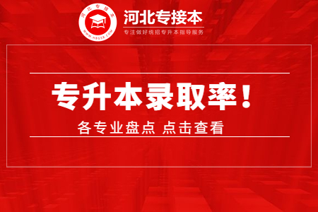 河北專升本錄取率