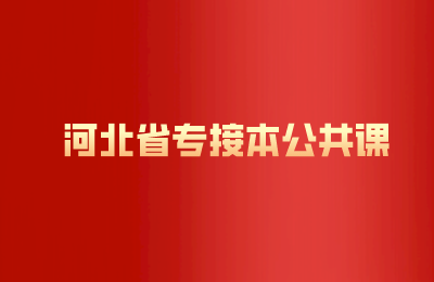 河北省專接本公共課