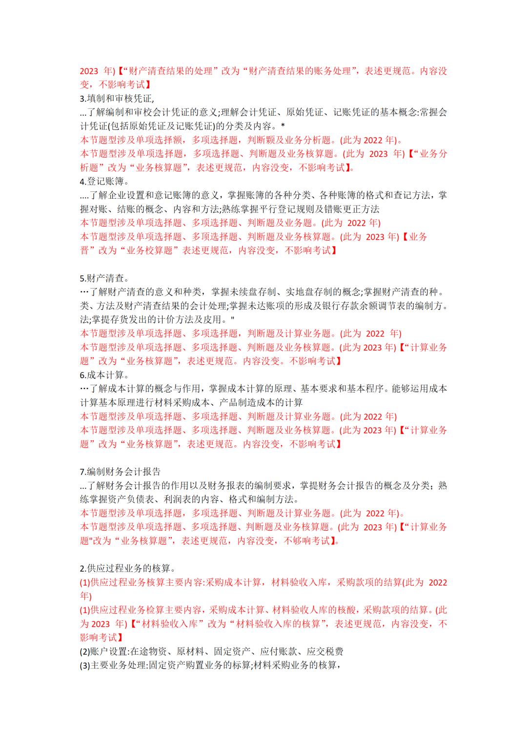 河北專接本考試大綱